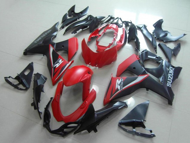 2009-2016 Suzuki GSXR 1000 Motorcycle Fairings - Red Matte Black UK