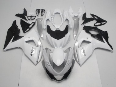 Best 2009-2016 Suzuki GSXR 1000 Motorcycle Fairings - White Black OEM Style UK