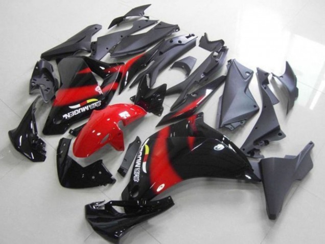 2011-2015 Honda CBR250RR Motorcycle Fairing - Glossy Black Red UK