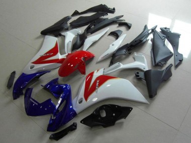 Best 2011-2015 Honda CBR250RR Motorcycle Fairing - White Red Blue UK