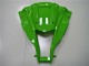 2011-2015 Kawasaki ZX10R Motorcycle Fairing - Green Glossy Black UK