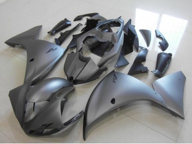 Best 2012-2014 Yamaha YZF R1 Motorcycle Fairings - Matte Grey UK