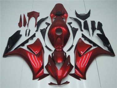 Best 2012-2016 Honda CBR1000RR Motorcycle Fairing - Red Black UK