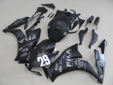 Best 2012-2016 Honda CBR1000RR Motorcycle Fairings - Matte Black Fiaa 29 UK