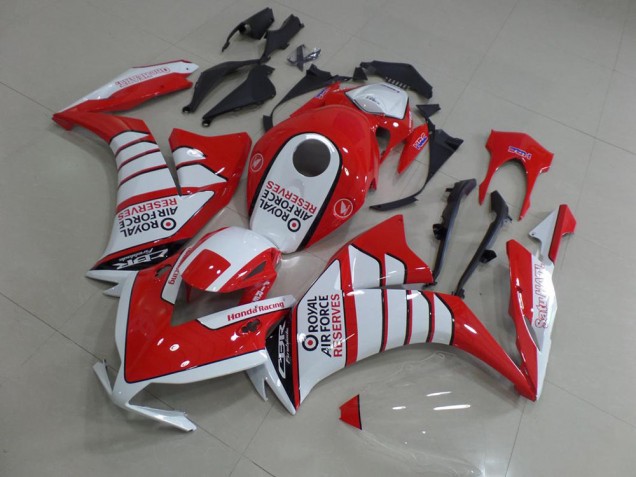 2012-2016 Honda CBR1000RR Motorcycle Fairings - White Red Wings UK