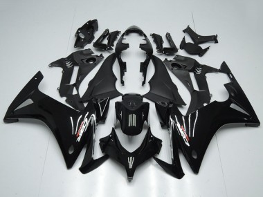 Best 2013-2015 Honda CBR500R Motorcycle Fairing - Glossy Black Matte Black UK