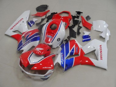 Best 2013-2023 Honda CBR600RR Motorcycle Fairings - White Red Blue TT Legends UK
