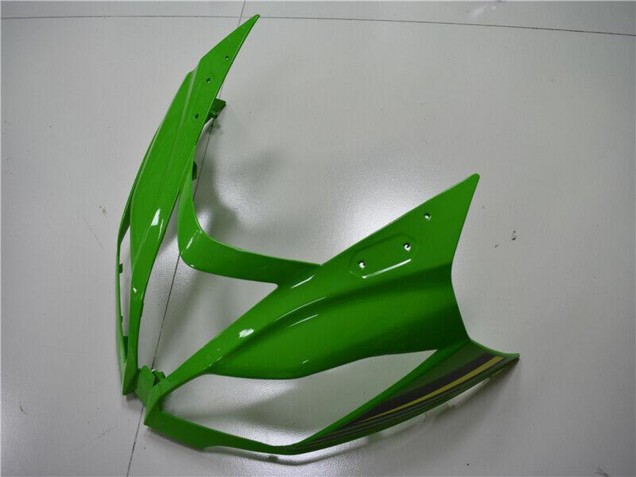 2013-2018 Kawasaki ZX6R Motorcycle Fairings - Green Yellow Glossy Black Matte Black UK