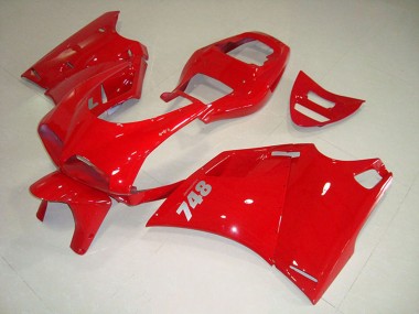 Best 1993-2005 Ducati 748 Motorcycle Fairings - Red UK