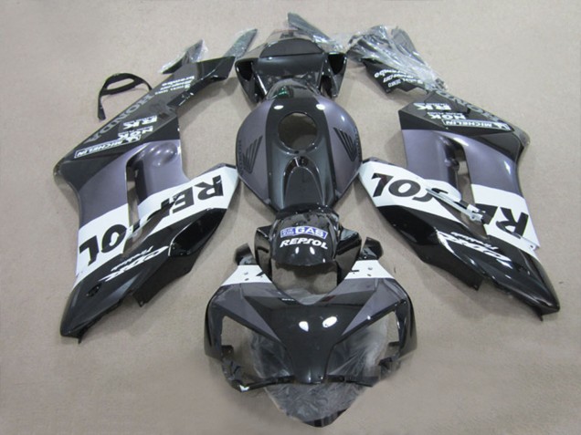 2004-2005 Honda CBR1000RR Motorcycle Fairings - Glossy Black White Grey Repsol UK