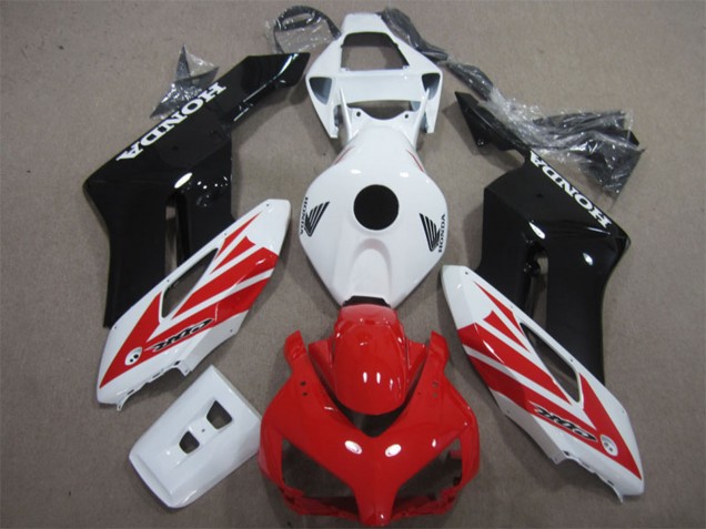 2004-2005 Honda CBR1000RR Motorcycle Fairing Kits - White Red Glossy Black UK