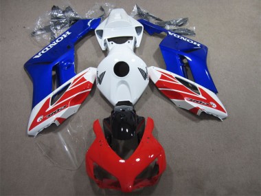 Best 2004-2005 Honda CBR1000RR Bike Fairings - White Red Blue UK