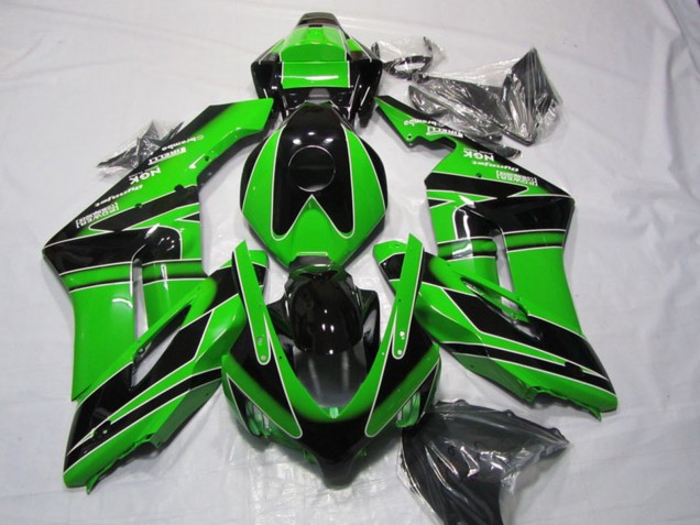 2004-2005 Honda CBR1000RR Motorcycle Fairing - Green Glossy Black UK