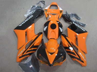 Best 2004-2005 Honda CBR1000RR Motorcycle Fairing - Orange Glossy Black UK