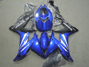 Best 2004-2005 Honda CBR1000RR Motorcycle Fairings - Blue White Matte Black UK