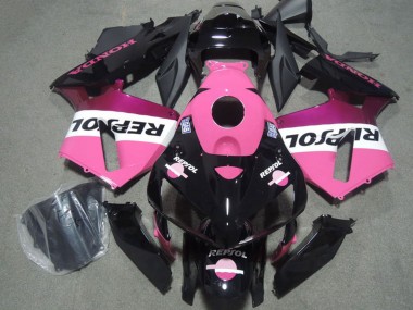 Best 2004-2005 Honda CBR1000RR Motorcycle Fairings - Pink White Glossy Black Repsol UK