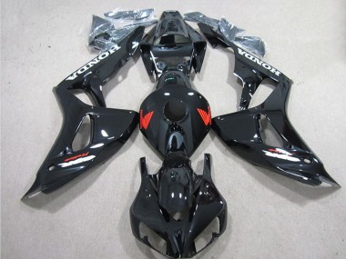 Best 2006-2007 Honda CBR1000RR Motorcycle Fairings - Glossy Black Red UK