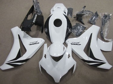 Best 2008-2011 Honda CBR1000RR Motorcycle Fairings - White Glossy Black Fireblade UK