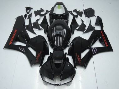 Best 2012-2016 Honda CBR1000RR Motorcycle Fairings - Glossy Black Red Decal UK