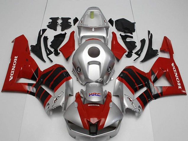 2012-2016 Honda CBR1000RR Motorcycle Fairings - Silver Red Black HRC UK