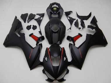 Best 2017-2023 Honda CBR1000RR Motorcycle Fairing - Matte Black Red UK