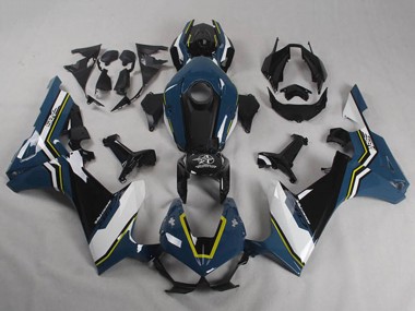Best 2017-2023 Honda CBR1000RR Motorcycle Fairings - Blue White Yellow Glossy Black Shocker UK