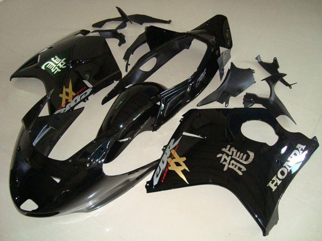 1996-2007 Honda CBR1100XX Blackbird Motorcycle Fairing - Glossy Black UK