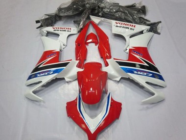 Best 2013-2015 Honda CBR500R Motorcycle Fairings - White Red Blue Glossy Black HRC UK