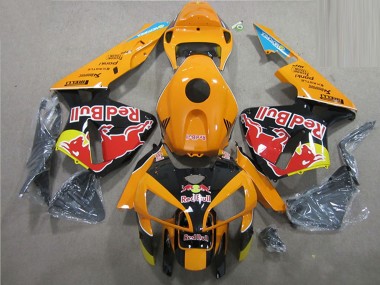 Best 2005-2006 Honda CBR600RR Motorcycle Fairings - Orange Black Red Bull UK