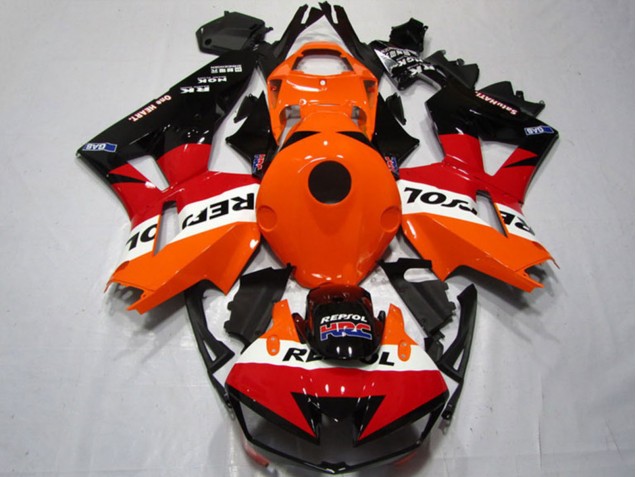 2013-2023 Honda CBR600RR Motorcycle Fairings Kits - Orange White Red Glossy Black Repsol UK