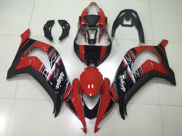 2016-2020 Kawasaki ZX10R Motorcycle Fairings - Maroon Red Glossy Black White UK