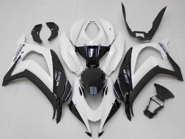Best 2016-2020 Kawasaki ZX10R Motorcycle Fairings - White Black Green UK