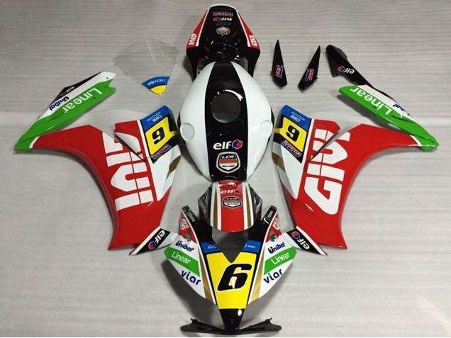 2012-2016 Honda CBR1000RR Motorcycle Fairings - White Red Yellow Green Givi 6 UK