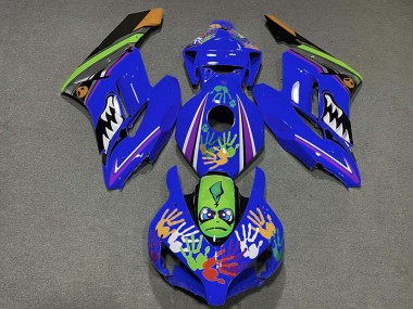 Best 2004-2005 Honda CBR1000RR Motorcycle Fairings - Blue Green Orange Black Shark UK