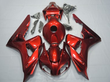 Best 2006-2007 Honda CBR1000RR Motorcycle Fairings - Deep Red UK