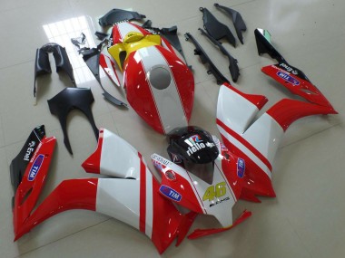 Best 2012-2016 Honda CBR1000RR Motorcycle Fairings - White Red Yellow Blue Ducati Style UK