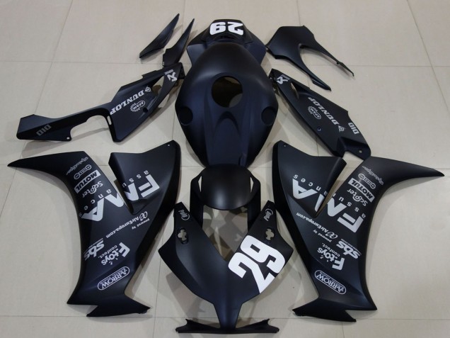 2012-2016 Honda CBR1000RR Motorcycle Fairings - Matte Dark Blue FMA 29 UK