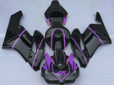 Best 2004-2005 Honda CBR1000RR Motorcycle Fairings - Glossy Black Purple UK