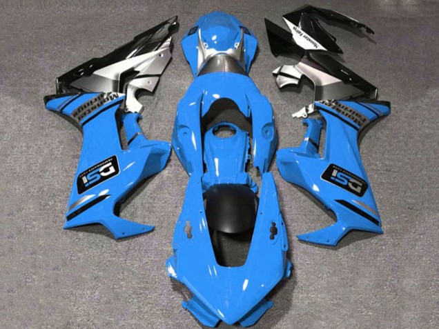 2017-2023 Honda CBR1000RR Motorcycle Fairings - Blue White Silver Glossy Black DSI UK