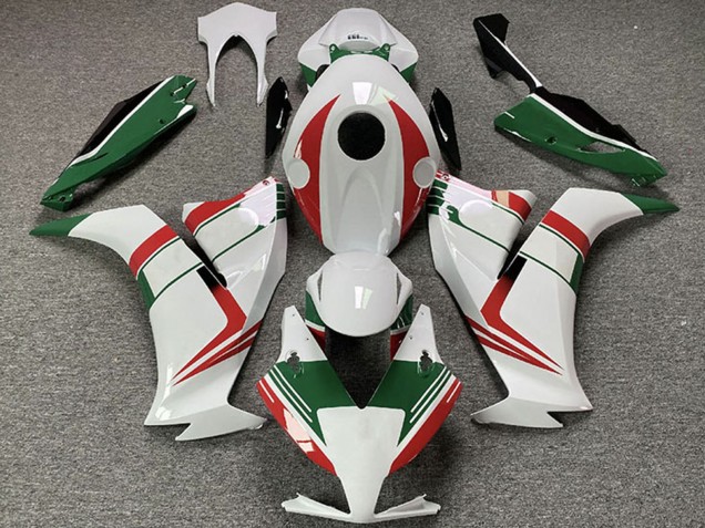 2012-2016 Honda CBR1000RR Motorcycle Fairings - White Red Green UK