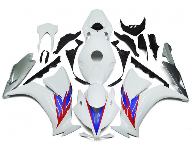 2012-2016 Honda CBR1000RR Motorcycle Fairings - White Blue Red Silver UK