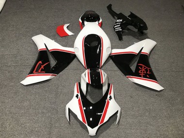 Best 2008-2011 Honda CBR1000RR Motorcycle Fairings - White Red Glossy Black UK