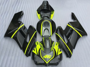 Best 2004-2005 Honda CBR1000RR Motorcycle Fairings - Grey Black High Viz Yellow Motul 46 UK