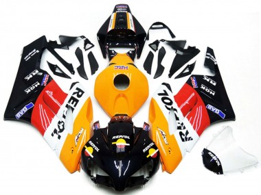 Best 2004-2005 Honda CBR1000RR Motorcycle Fairing Kits - Orange White Red Glossy Black Repsol UK