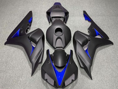 Best 2006-2007 Honda CBR1000RR Motorcycle Fairings - Matte Black Blue UK