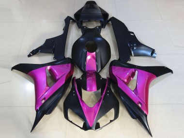 Best 2006-2007 Honda CBR1000RR Motorcycle Fairings - Pink Matte Dark Blue UK