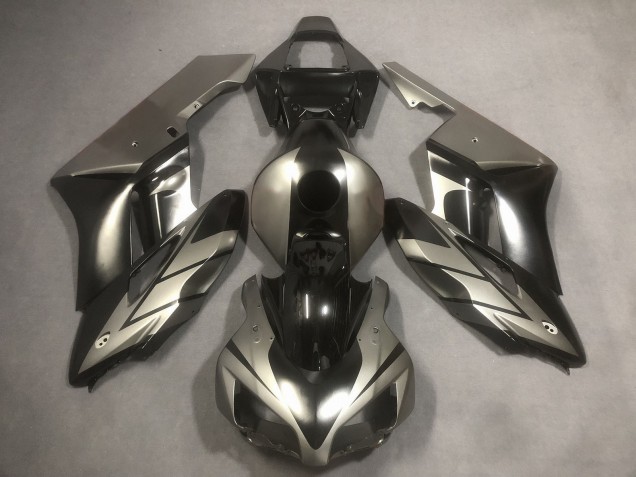 2004-2005 Honda CBR1000RR Motorcycle Fairings - Silver Glossy Black UK