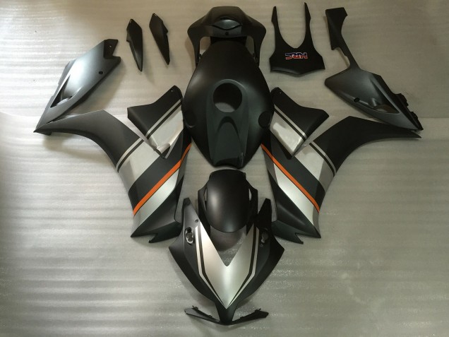 2012-2016 Honda CBR1000RR Motorcycle Fairings - Silver Orange Matte Black UK