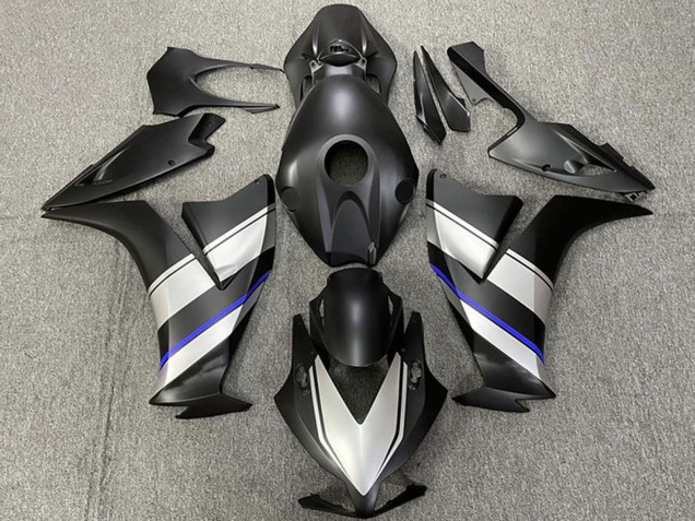 2012-2016 Honda CBR1000RR Motorcycle Fairings - Silver Blue Matte Black UK