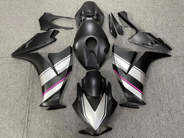 2012-2016 Honda CBR1000RR Motorcycle Fairings - Silver Pink Matte Black UK